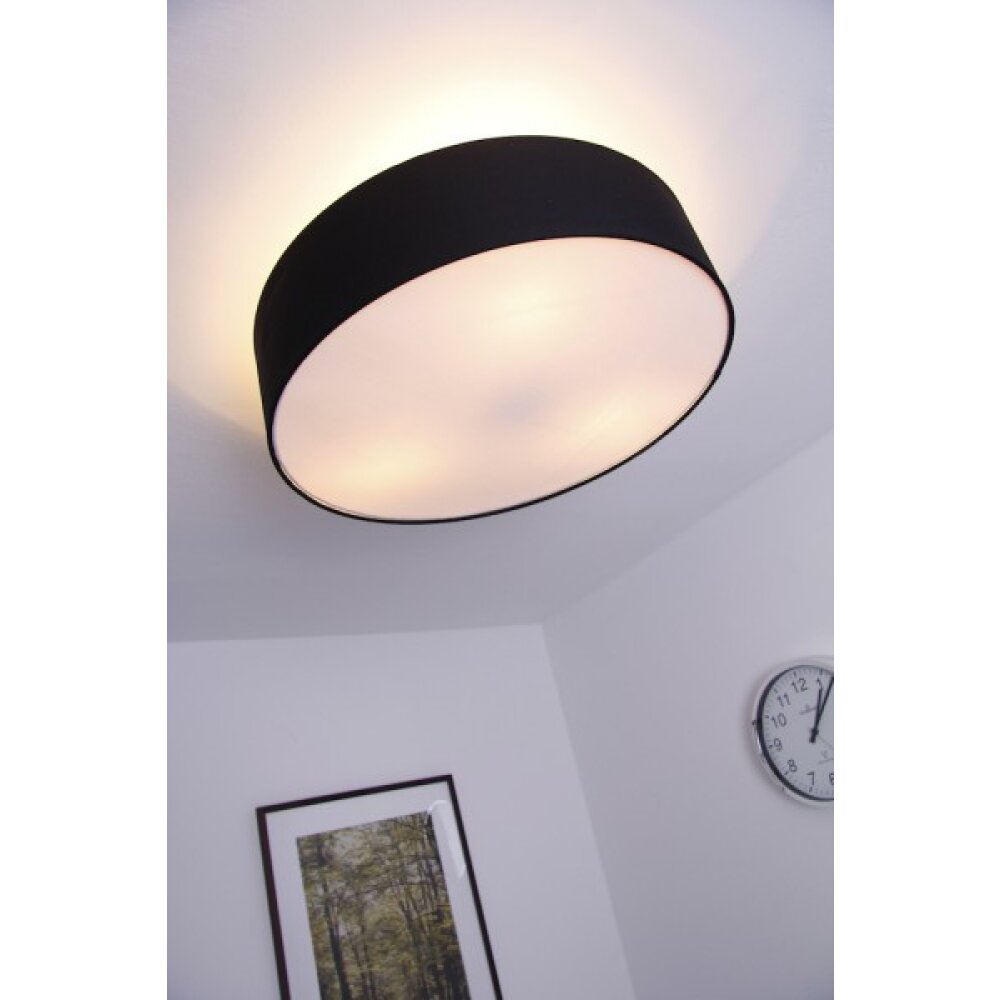 Trio 3033 Plafoniera Nichel opaco, Nero, 3-Luci main product photo