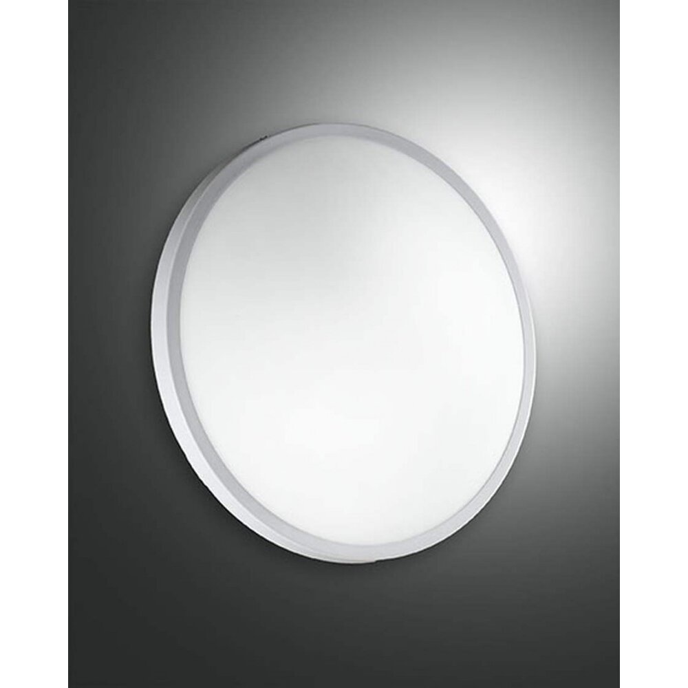 Fabas Luce PLAZA Plafoniera Bianco, 2-Luci main product photo