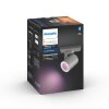 Philips Hue Ambiance White & Color Argenta Prolunga spot a parete/soffitto Argento, 1-Luce, Cambia colore