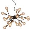 Lampadario a sospensione By Rydens Hero Nero, 24-Luci