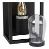 Applique Lucide CARLYN Nero, 1-Luce