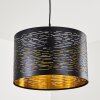 Bathinda Lampadario a sospensione Nero, 1-Luce