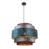 Globo TICON Lampadario a sospensione Nero, 1-Luce