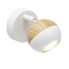 Brilliant Scan Applique LED Legno chiaro, Bianco, 1-Luce