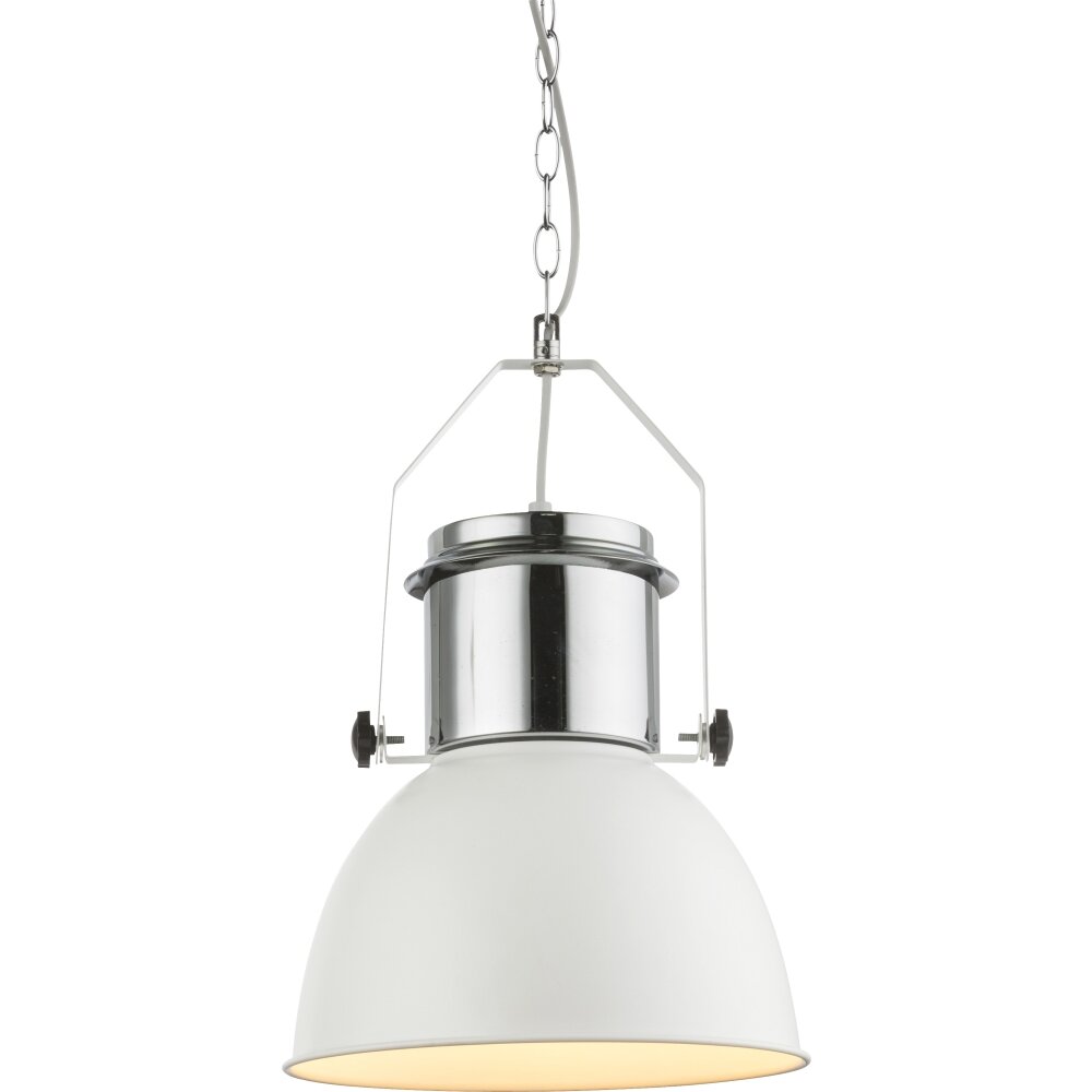 Globo Kutum Lampadario a sospensione Cromo, Bianco, 1-Luce main product photo