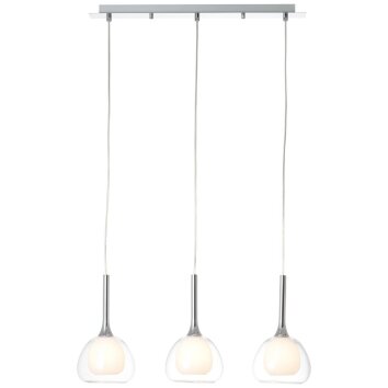 Lampada a Sospensione Brilliant Hadan Cromo, 3-Luci