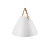 Design For The People by Nordlux STRAP48 Lampada a Sospensione Bianco, 1-Luce