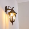 Hongkong Applique per esterno Marrone, Oro, 1-Luce