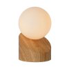 Lucide LEN Lampada da Tavolo Legno scuro, 1-Luce