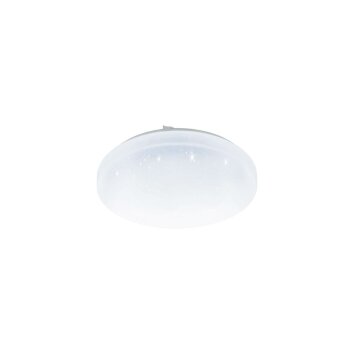 EGLO FRANIA-A Plafoniera LED Bianco, 1-Luce, Telecomando