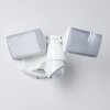 Foroyar Applique da esterno LED Bianco, 2-Luci, Sensori di movimento