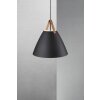 Design For The People by Nordlux STRAP48 Lampada a Sospensione Nero, 1-Luce