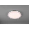 Reality Heracles Plafoniera LED Bianco, 1-Luce, Telecomando