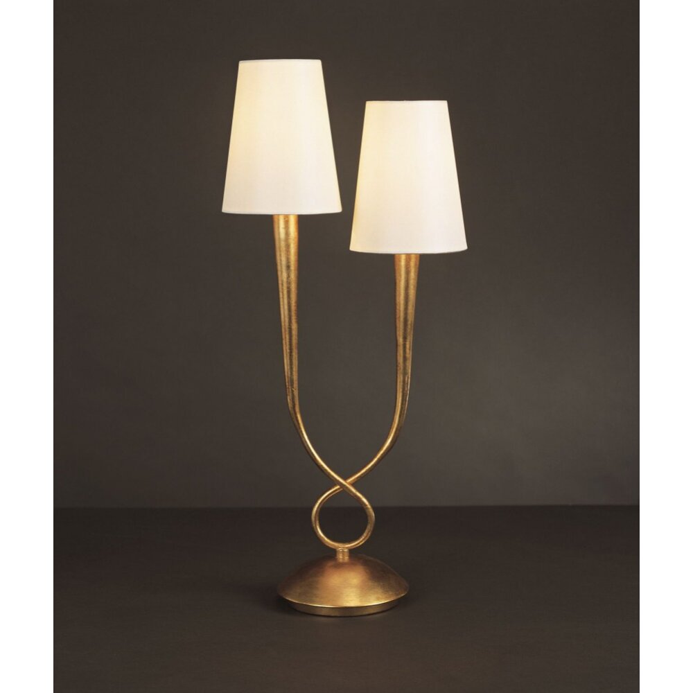 Mantra Paola Lampada da tavolo Oro, 2-Luci main product photo