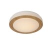 Lucide DIMY Plafoniera LED Legno scuro, 1-Luce