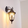 Hongkong Applique per esterno Nero, 1-Luce