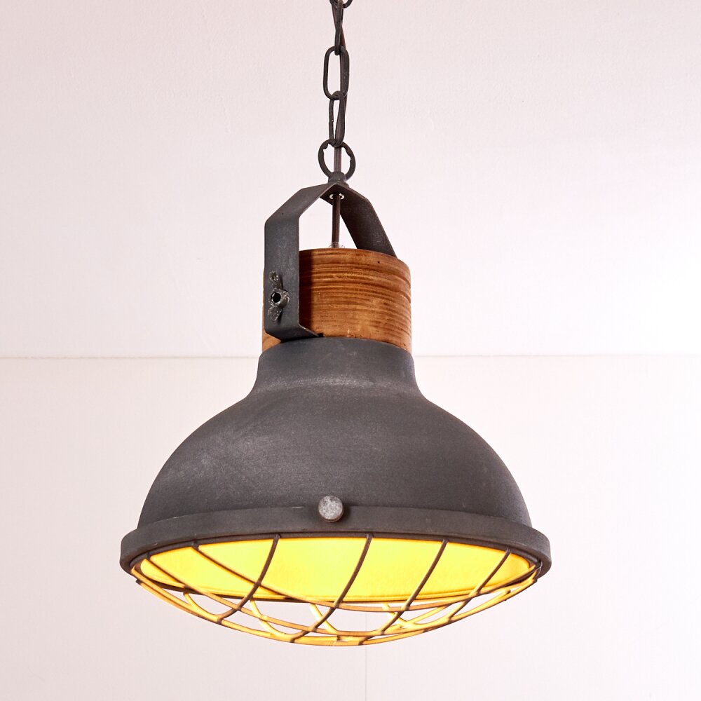 Onsala Lampadario a sospensione Grigio, Effetto pietra, 1-Luce