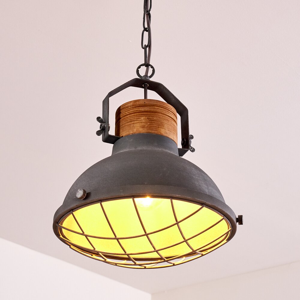 Onsala Lampadario a sospensione Grigio, Effetto pietra, 1-Luce