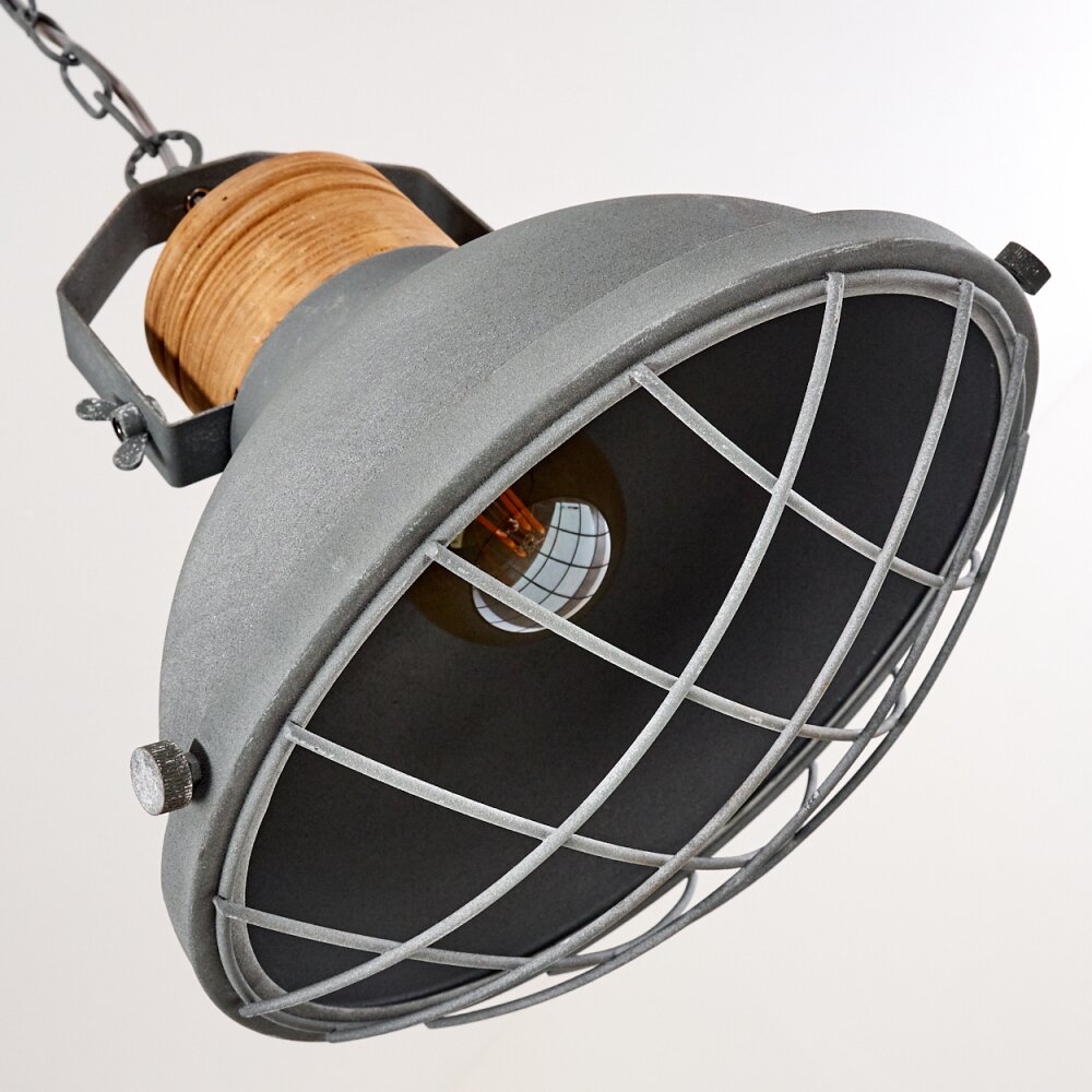 Onsala Lampadario a sospensione Grigio, Effetto pietra, 1-Luce