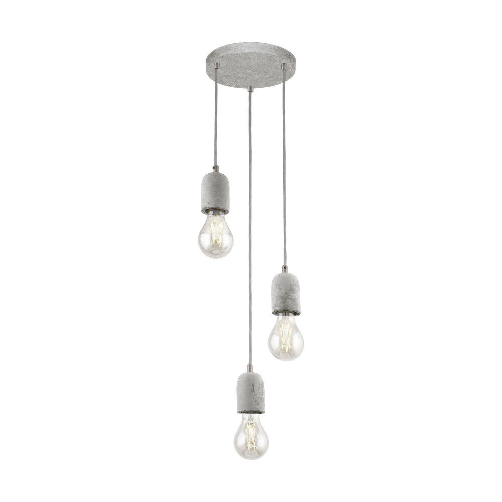 Eglo SILVARES Lampada a sospensione Grigio, 3-Luci main product photo