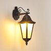 Lignac Applique da esterno Nero, Argento, 1-Luce