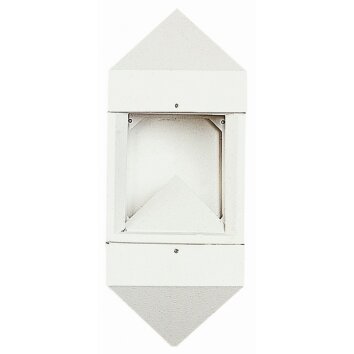 Albert 618 Applique per esterno Bianco, 1-Luce