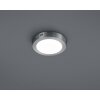 Trio Cento Plafoniera LED Nichel opaco, 1-Luce