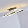 Belgorod Plafoniera LED Nero, 1-Luce