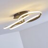 Belgorod Plafoniera LED Nero, 1-Luce