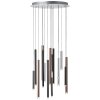 Brilliant Living Cembalo Lampada a Sospensione LED Marrone, 16-Luci