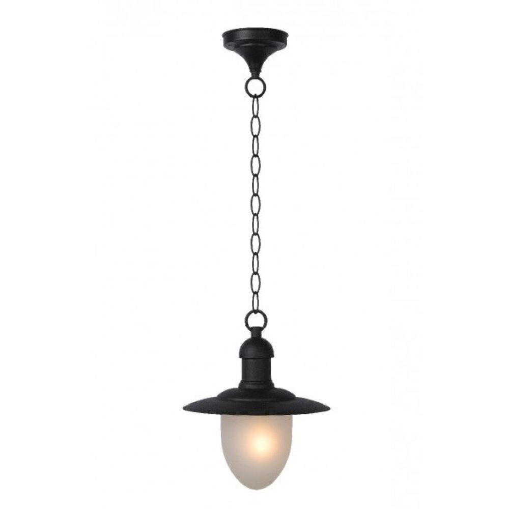Lucide ARUBA Lampadario a sospensione Nero, 1-Luce main product photo