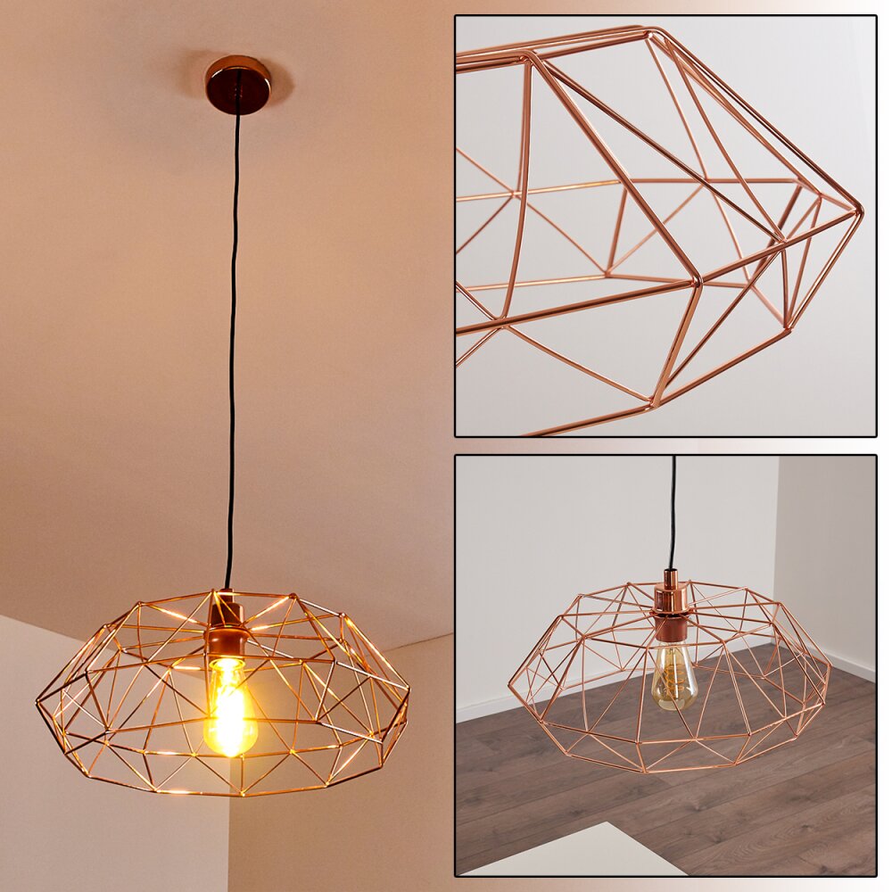 Badalucco Lampada a Sospensione Ramato, 1-Luce main product photo