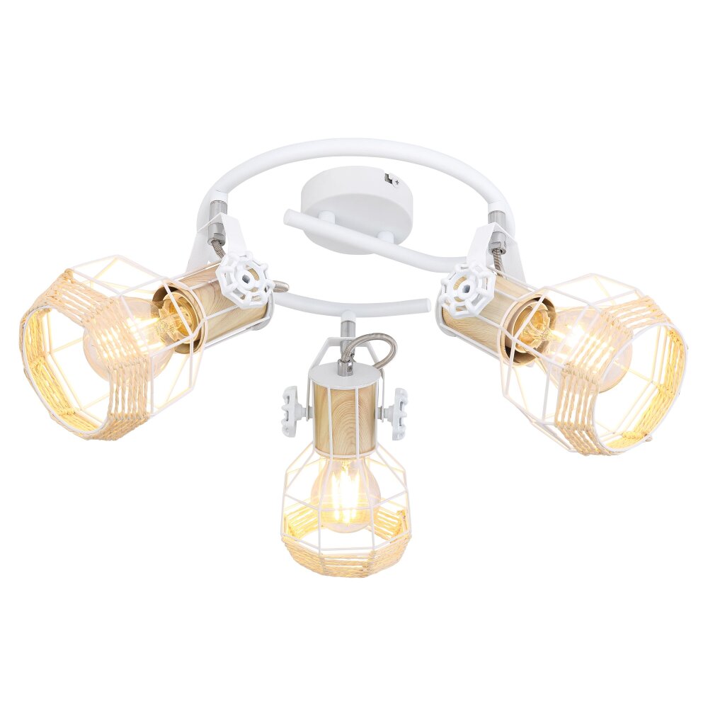 Globo BANA faretto Marrone, Bianco, 3-Luci main product photo