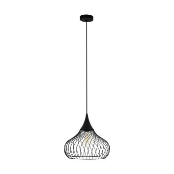 Eglo STAVERTON Lampadario a sospensione Nero, 1-Luce