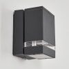 Haines Applique per esterno Antracite, Nero, 1-Luce