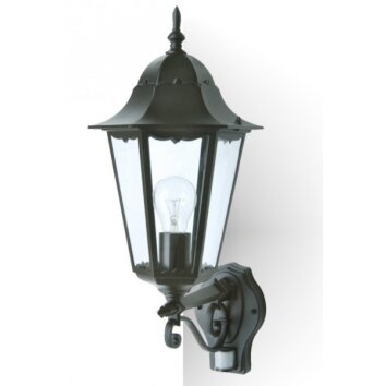 Lutec BRISTOL Applique per esterno Nero, 1-Luce