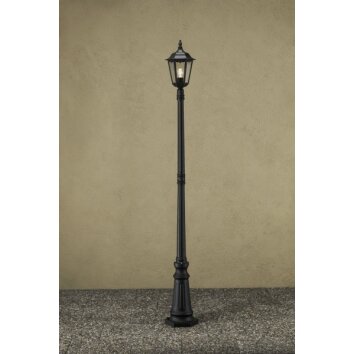 Konstsmide Firenze Illuminazione viale Nero, 1-Luce