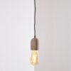 Lemone Lampadario a sospensione Grigio, 1-Luce