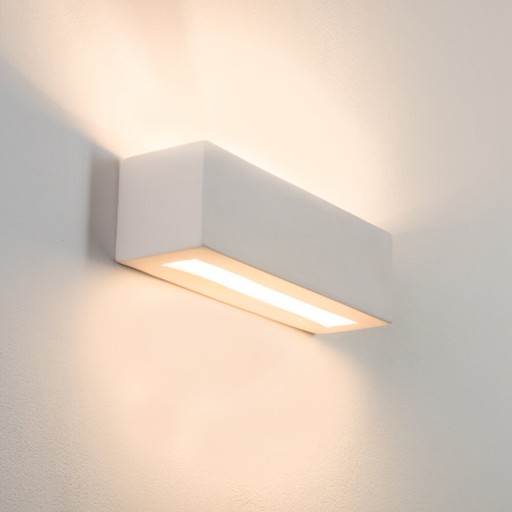 Gemini Applique Bianco, 1-Luce