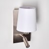 Kublis Applique LED Nichel opaco, 2-Luci