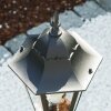 Bristol Lampada da terra per esterno Nero, 1-Luce, Sensori di movimento