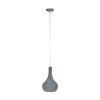 Lampadario a sospensione Alenhoven Grigio, 1-Luce