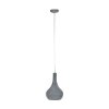 Lampadario a sospensione Alenhoven Grigio, 1-Luce