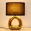 Morcote Lampada da Tavolo Oro, 1-Luce