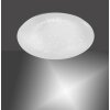 Leuchten-Direkt SKYLER Plafoniera LED Bianco, 1-Luce