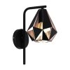 EGLO CARLTON Applique Ramato, Nero, 1-Luce