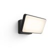 Philips Hue White Welcome Proiettore LED Nero, 1-Luce, Cambia colore