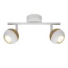 Brilliant Scan Plafoniera LED Legno chiaro, Bianco, 2-Luci