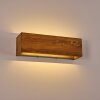 Adak Applique LED Legno scuro, 1-Luce