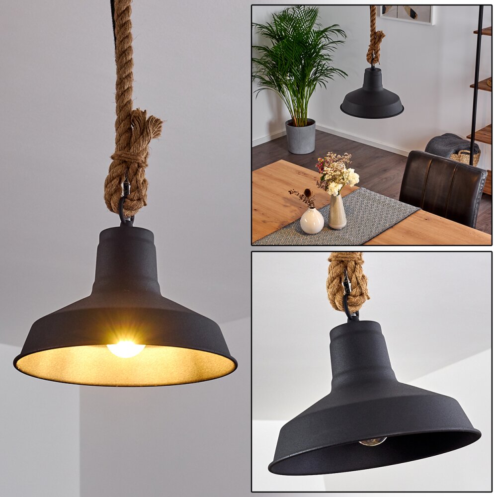 Midland Lampadario a sospensione Marrone, Nero, 1-Luce main product photo